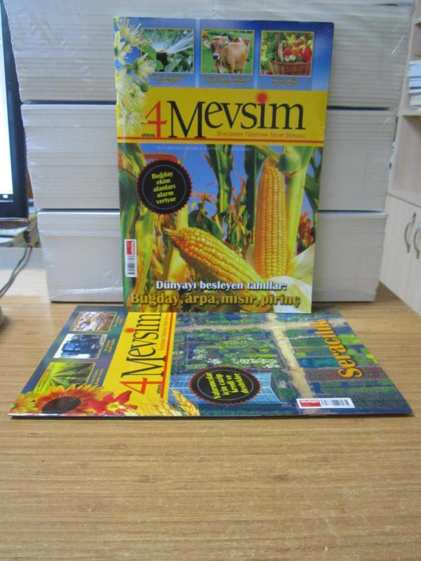 Dünya 4 Mevsim Dergisi - 25.Sayı (Haziran 2018) ve 29.Sayı (Haziran 2019) TAKIM