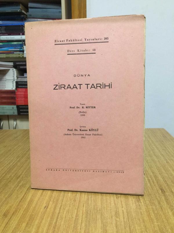 Dünya Ziraat Tarihi - Prof. Dr. K. Ritter