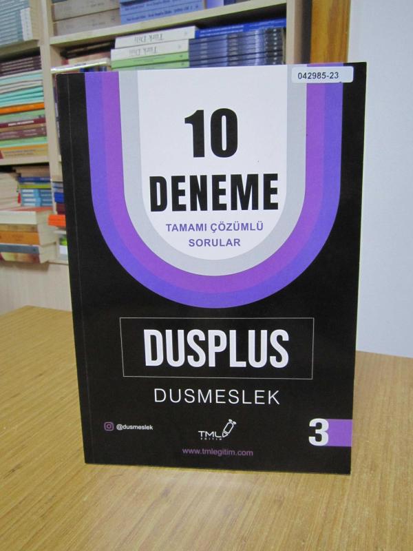 DUSPLUS 10 DUS Denemesi - 3