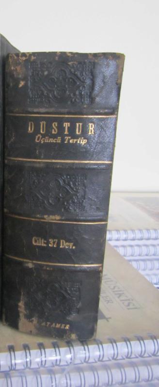 Düstur Üçüncü Tertip Cilt 37 - Dev. - Kasım 1955 - Ekim 1956 - Ciltli