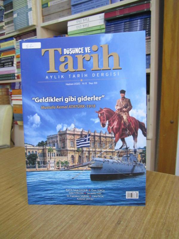 Düşünce ve Tarih Dergisi - Sayı 69 - Haziran 2020