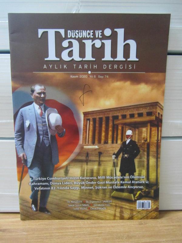 Düşünce ve Tarih Dergisi - Sayı 74 - Kasım 2020