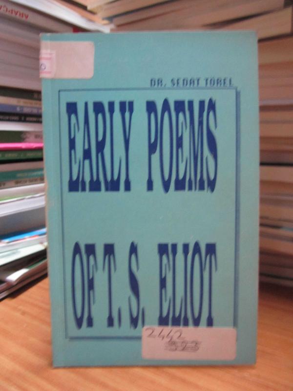 Early Poems of T.S. Eliot