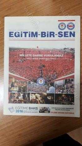 EĞİTİM-BİR-SEN Eğitimciler Birliği Sendikası Haber Bülteni - Sayı 82 - Eylül 2016