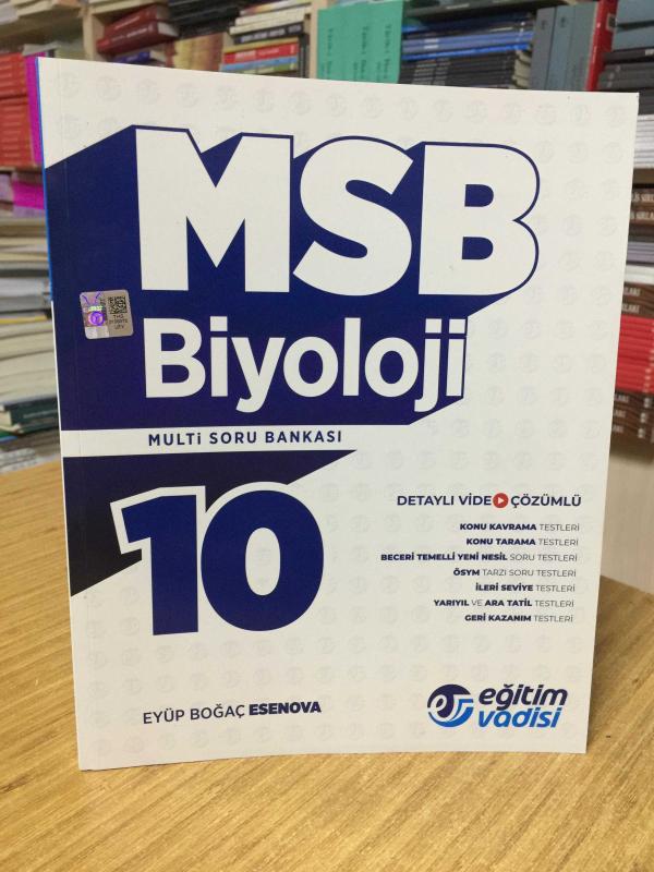 Eğitim Vadisi 10. Sınıf Biyoloji MSB Modüler Soru Bankası