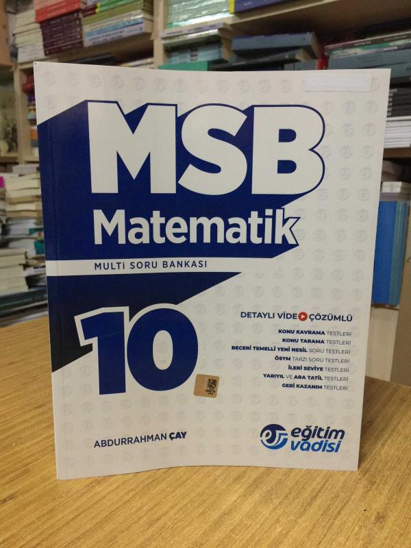 Eğitim Vadisi 10. Sınıf Matematik MSB Multi Soru Bankası