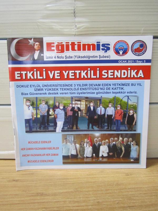 EĞİTİMİŞ İzmir 4 Nolu Şube (Yükseköğretim Şubesi) - Sayı 5 - Ocak 2021