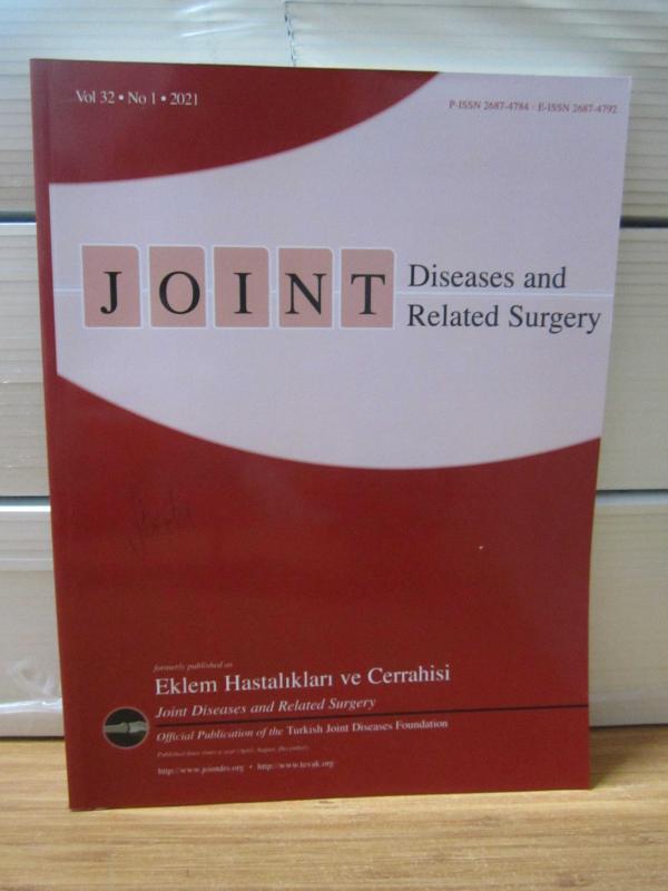 EKLEM Hastalıkları ve Cerrahisi - Joint Diseases & Related Surgery - Türkiye Eklem Hastalıkları Tedavi Vakfı - Yıl 2021 - Sayı 1 - Cilt 32