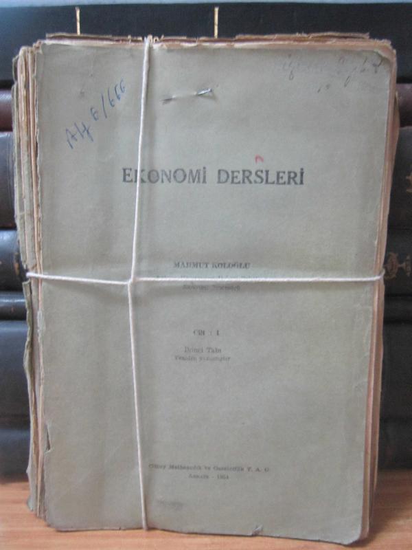 Ekonomi Dersleri - Cilt I