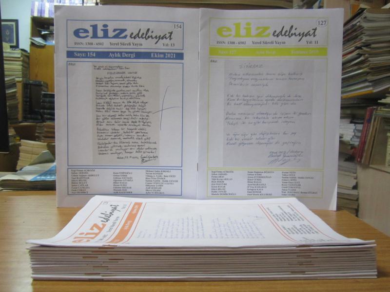 Eliz Edebiyat Dergisi - 2017'den 2021'e kadar Yayınlanmış 33 Farklı Sayı Mevcut (Sayılar Açıklamada)