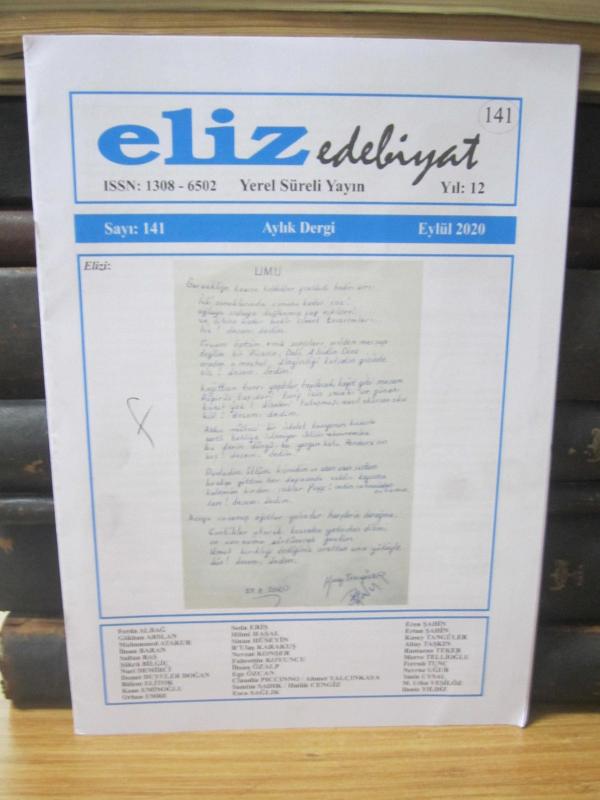 Eliz Edebiyat Dergisi - Sayı 141 - Eylül 2020