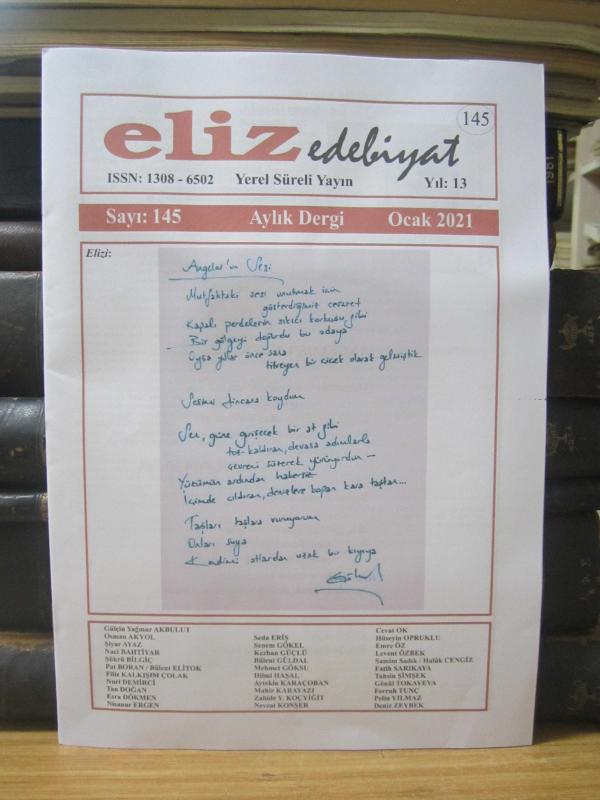 Eliz Edebiyat Dergisi - Sayı 145 - Ocak 2021