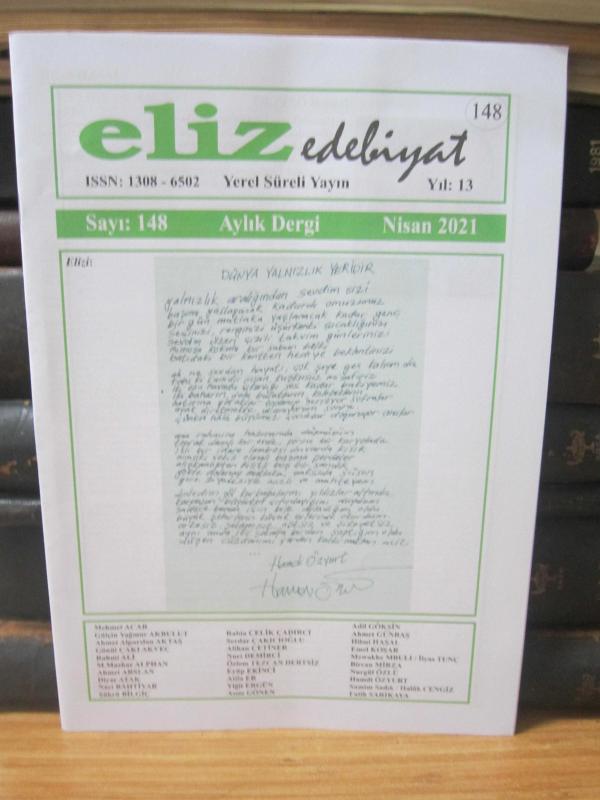 Eliz Edebiyat Dergisi - Sayı 148 - Nisan 2021