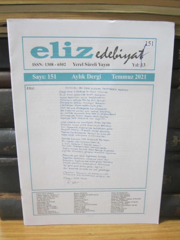 Eliz Edebiyat Dergisi - Sayı 151 - Temmuz 2021