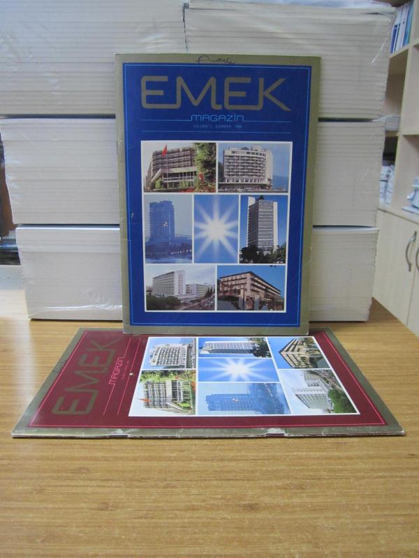 EMEK Magazin - 1.SAYI (Yaz 1985) ve 2.SAYI (İlkbahar 1986) TAKIM - EMEK İnşaat ve İşletme A.Ş.