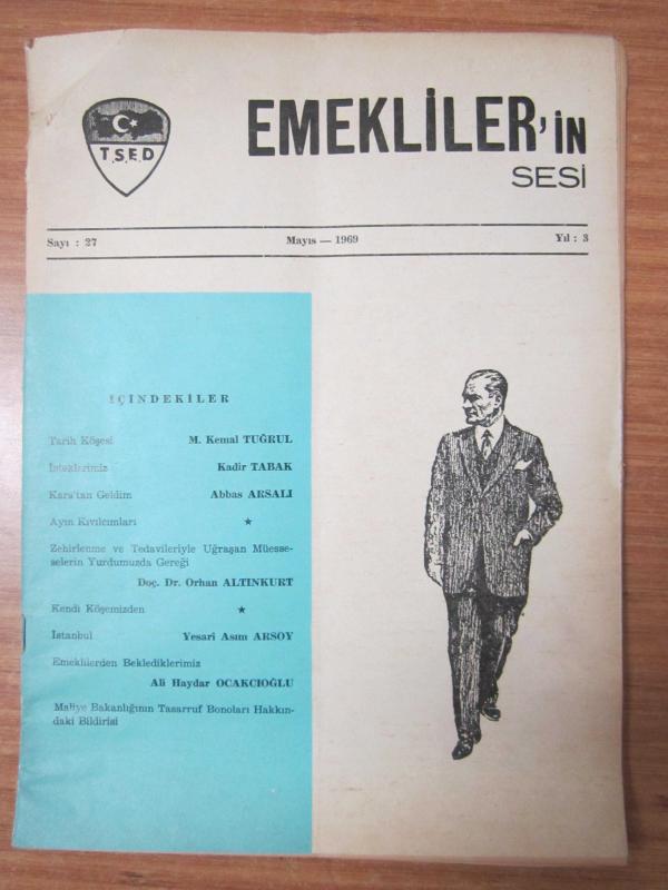 Emekliler'in Sesi - Sayı 27 Mayıs 1969