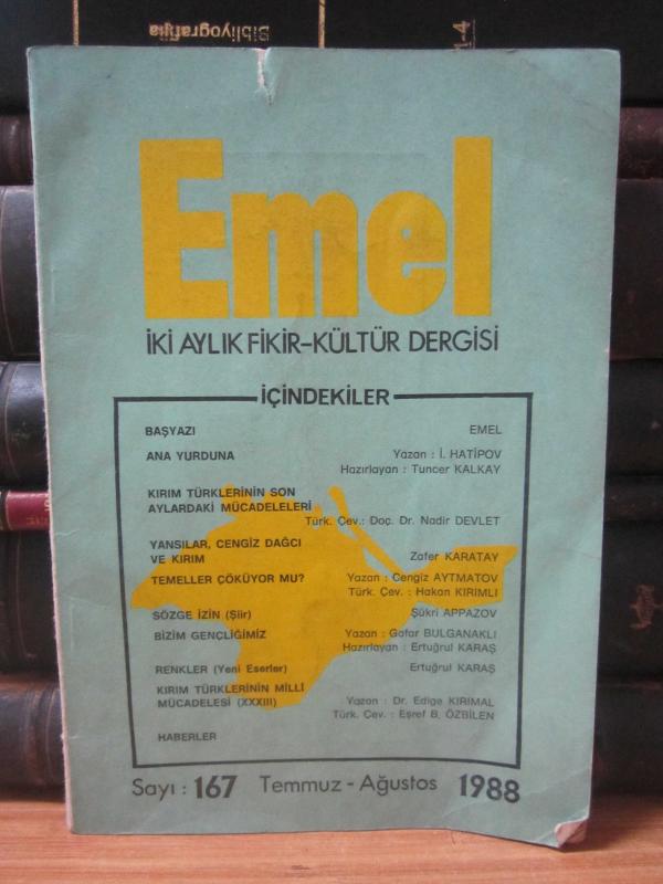 Emel Dergisi - Sayı 167 - Temmuz Ağustos 1988