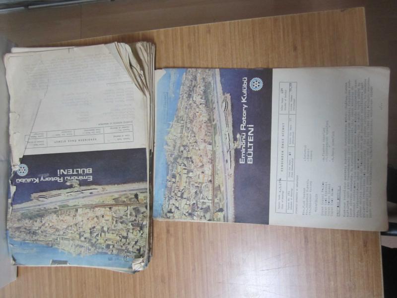 Eminönü Rotary Kulübü Bülteni - 1976 Yılı 23 Sayı TAKIM