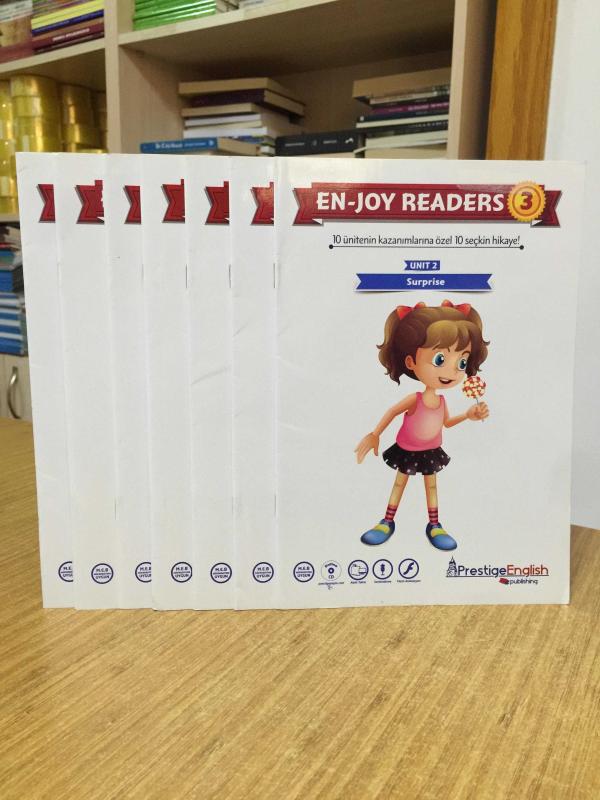 EN-JOY READERS 3. Sınıf 9 Adet Hikaye Prestige English Publishing (Unit 1 YOK)