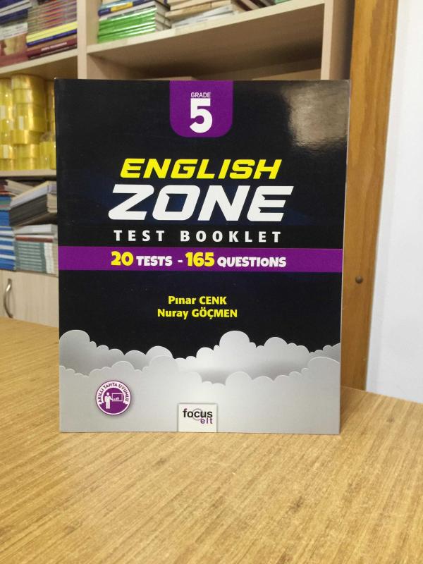 English Zone 5 Test Booklet (20 Tests 165 Questions) Focus ELT