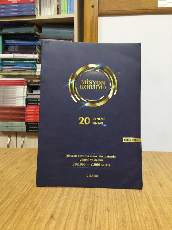 Erkin Kürk 2023 Misyon Koruma 20 Deneme [2.Baskı]