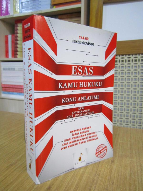 ESAS Kamu Hukuku Konu Anlatımı - İlker Genişol / Pelikan Yayınevi