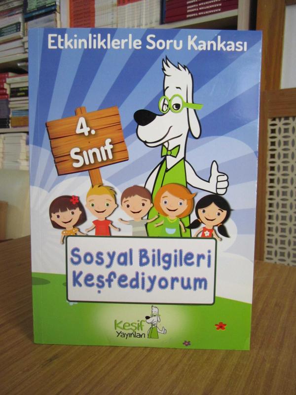 Etkinliklerle Soru Kankası 4. Sınıf Sosyal Bilgileri Keşfediyorum / Keşif Yayınları