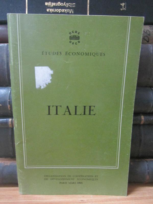 Etudes Economiques de L'OCDE - Italie - Mars 1965