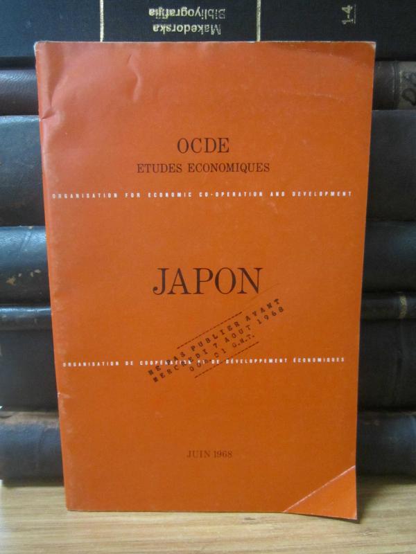 Etudes Economiques de L'OCDE - Japon - Juin 1968