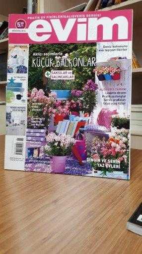 EVİM Pratik Ev Fikirleri ve Alışveriş Dergisi - Sayı 126 - Ağustos 2016