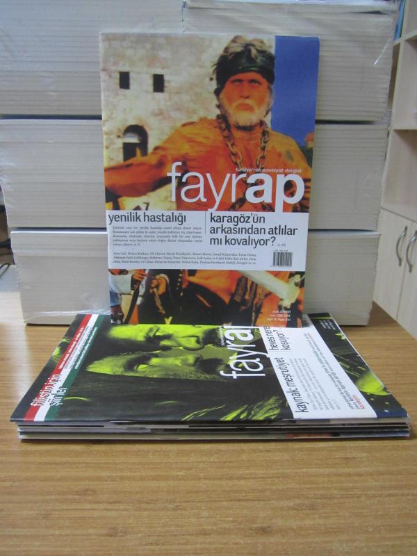 FAYRAP Dergisi - Ocak-Kasım 2009 Yılı 6 Sayı TAKIM (Sayılar: 11-12-13-15-21-22)