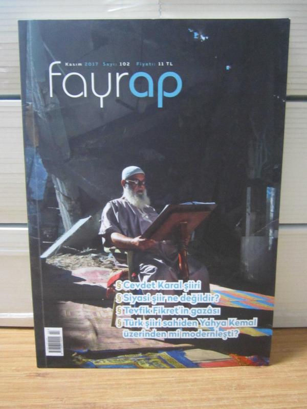 FAYRAP Dergisi - Ocak-Kasım 2017 Yılı 11 Sayı TAKIM (Sayılar: 92-102 ve Arası Mevcut)