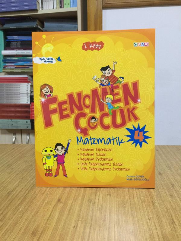 Fenomen Çocuk Matematik 4 Gama Okul Yayınları (1. Kitap)