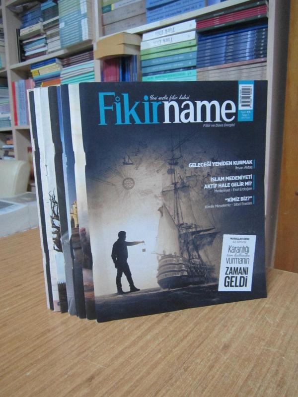 FİKİRNAME Fikir ve Dava Dergisi - 2017-2020 Yılları 12 Farklı Sayı TAKIM (Sayılar: 1-2-3-4-5-6-7-8-10-12-19-20)