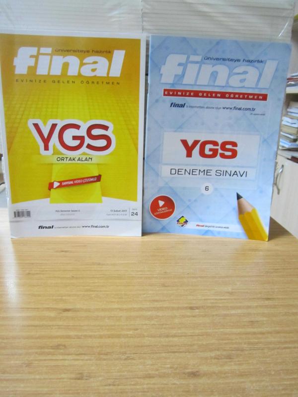 Final Aylık Üniversiteye Hazırlık Dergisi - 11.Sınıf MF - Ekim Dergisi