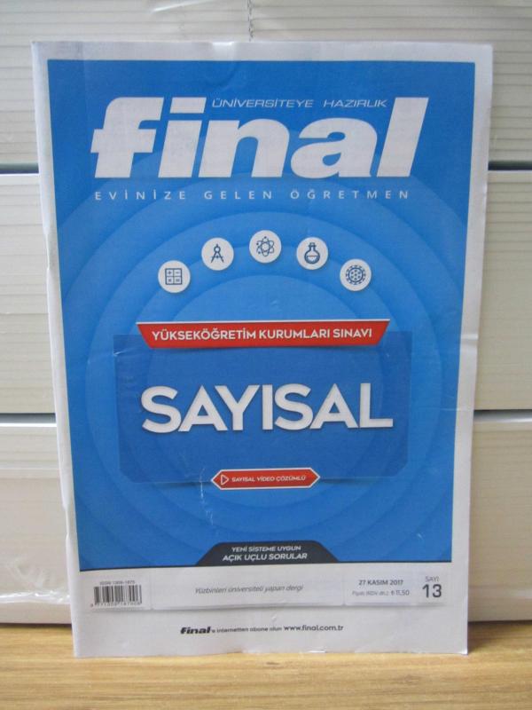 Final Haftalık YGS Hazırlık Dergisi - 30 Ocak 2017 Sayı 22