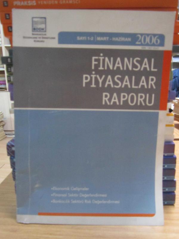 Finansal Piyasalar Raporu - Sayı 1 - 2 Mart - Haziran 2006