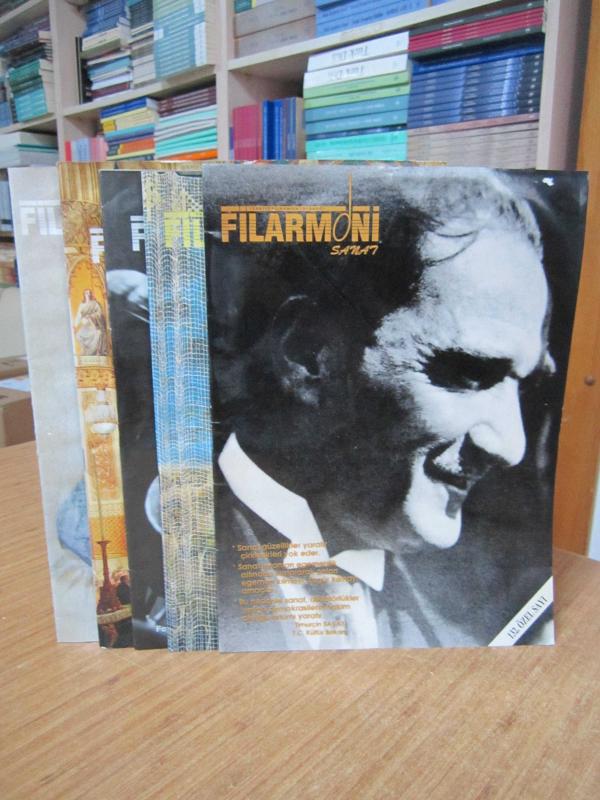 FLARMONİ SANAT - 1995 Yılı 5 Sayı TAKIM (Sayılar: 132-133-134-135-136) Türkiye Filarmoni Derneği