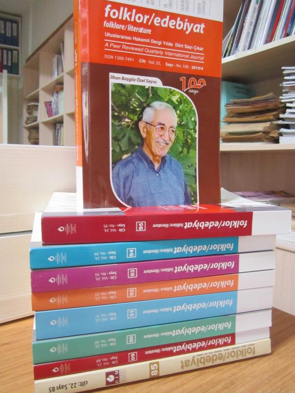 Folklor/Edebiyat Dergisi - 12 Farklı Sayı TAKIM (2016-2019) - Sayılar: 85-89-90-91-92-93-94-95-97-98-99-100