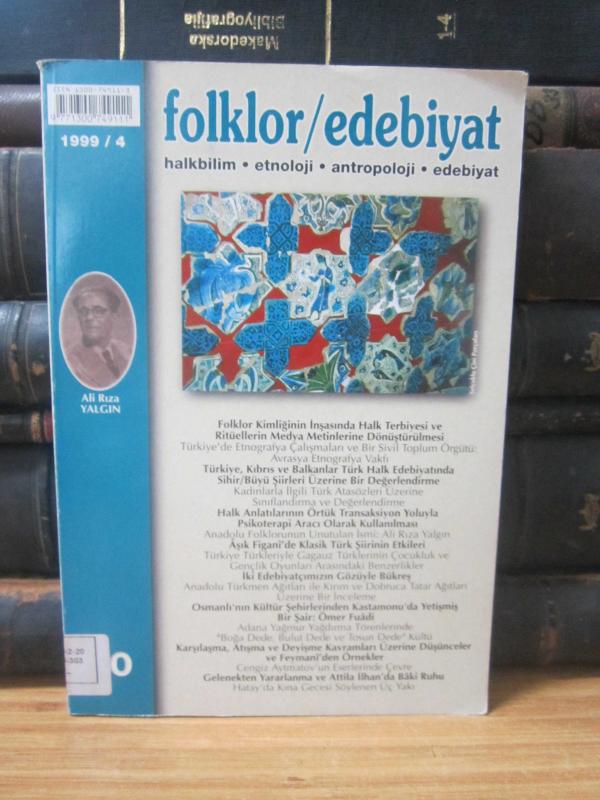 Folklor/Edebiyat Dergisi - Sayı 20 - Yıl 1999/4
