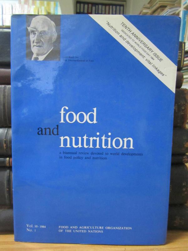 Food and Agriculture Organization of The United Nations - Vol 10 No 1 - Year 1984