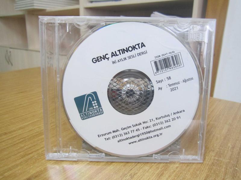 Genç Altınokta İki Aylık Sesli Dergi [CD] - Sayı 58 - Temmuz Ağustos 2021