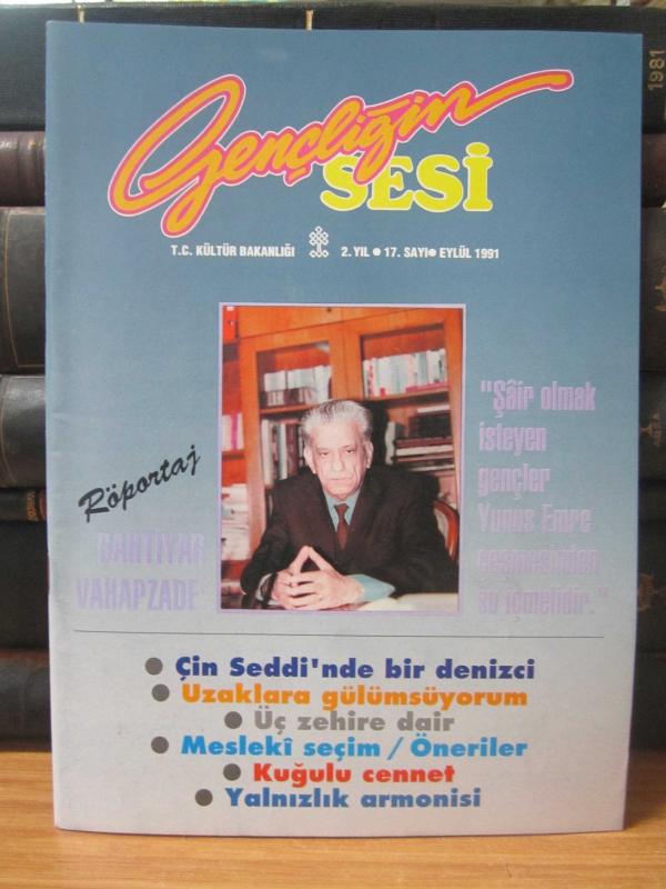 Gençliğin Sesi Aylık Dergi - Sayı 17 - Eylül 1991