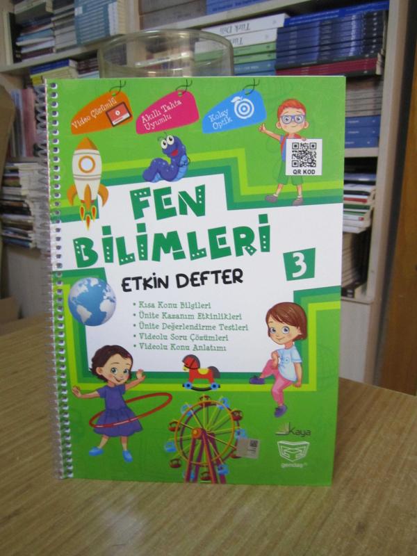 Gendaş Kaya Yayınları 3. Sınıf FEN BİLİMLERİ Etkin Defter