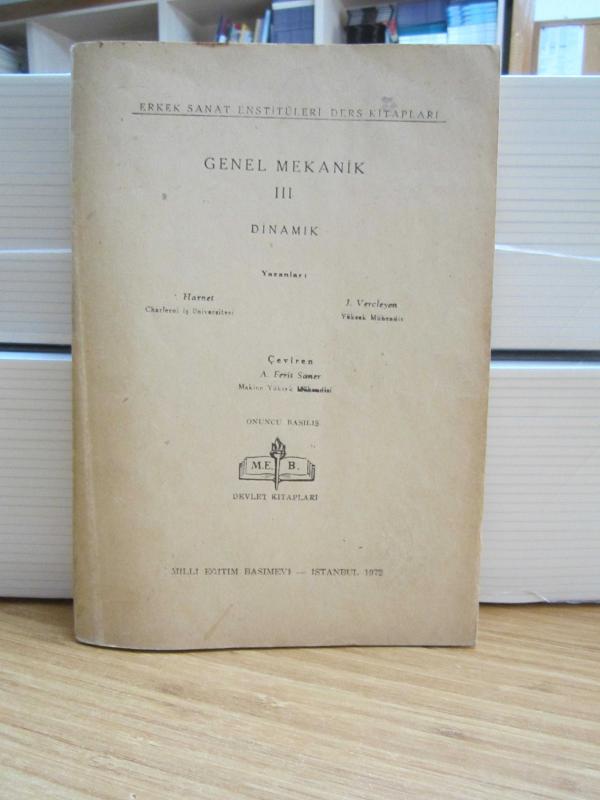 Genel Mekanik III Dinamik - O.Harnet - J.Vercleyen