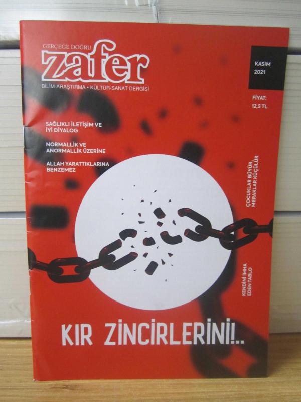 Gerçeğe Doğru Zafer Bilim Araştırma Kültür Sanat Dergisi - Kasım 2021