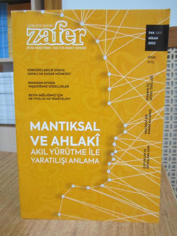 Gerçeğe Doğru Zafer Bilim Araştırma Kültür Sanat Dergisi - Nisan 2022