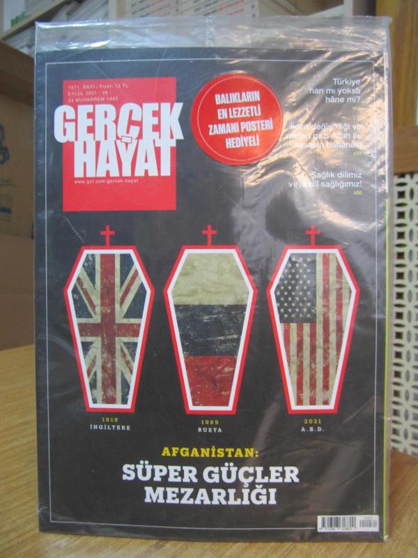 Gerçek Hayat Dergisi - Sayı 1071 - Eylül 2021 (Balıkların En Lezzetli Zamanı Posteri Hediyeli)