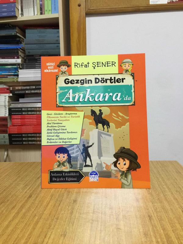 Gezgin Dörtler Ankara'da - Martı Çocuk Yayınları