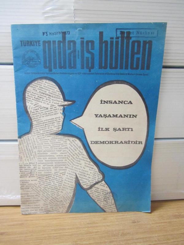 GIDA-İŞ BÜLTEN Türkiye GIDA-İŞ Sendikası Bülteni - 1 NİSAN 1973 - YIL 4 - SAYI 10